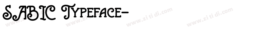 SABIC Typeface字体转换